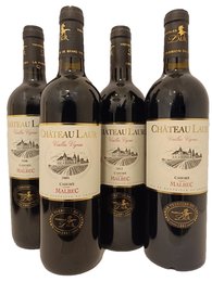 Pakket 4 flessen van 4 jaargangen Château Laur Vieilles vignes